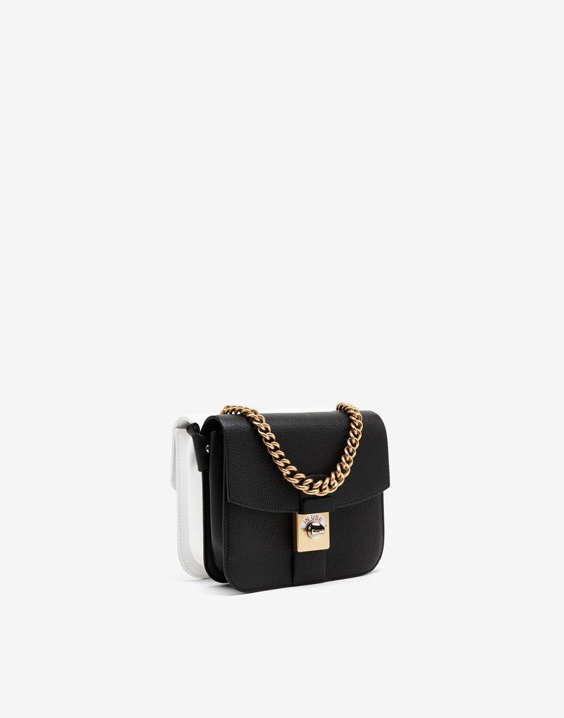 New Lock small double flap clutch bag 2