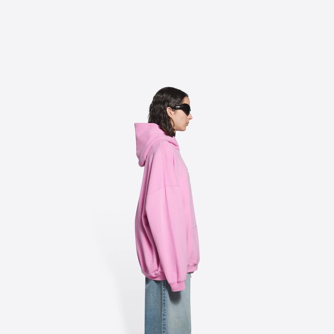 Pride Boxy Hoodie in Pink - 4