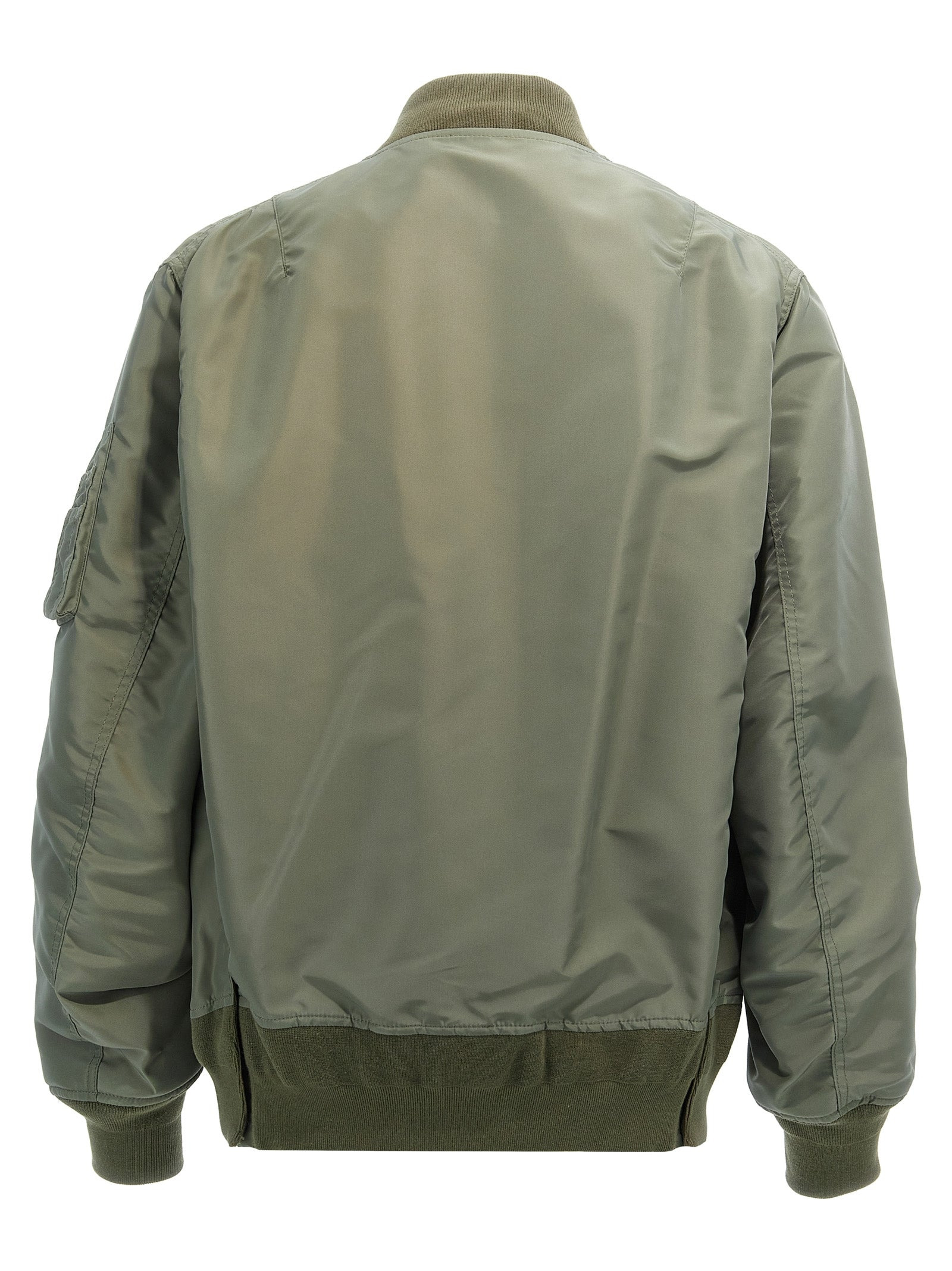 Sacai Men Nylon Bomber Jacket - 2