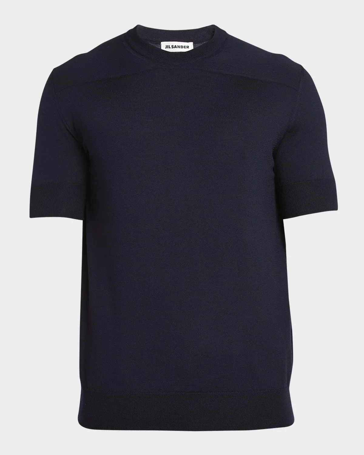 Men's Crewneck Virgin Wool Tee - 1