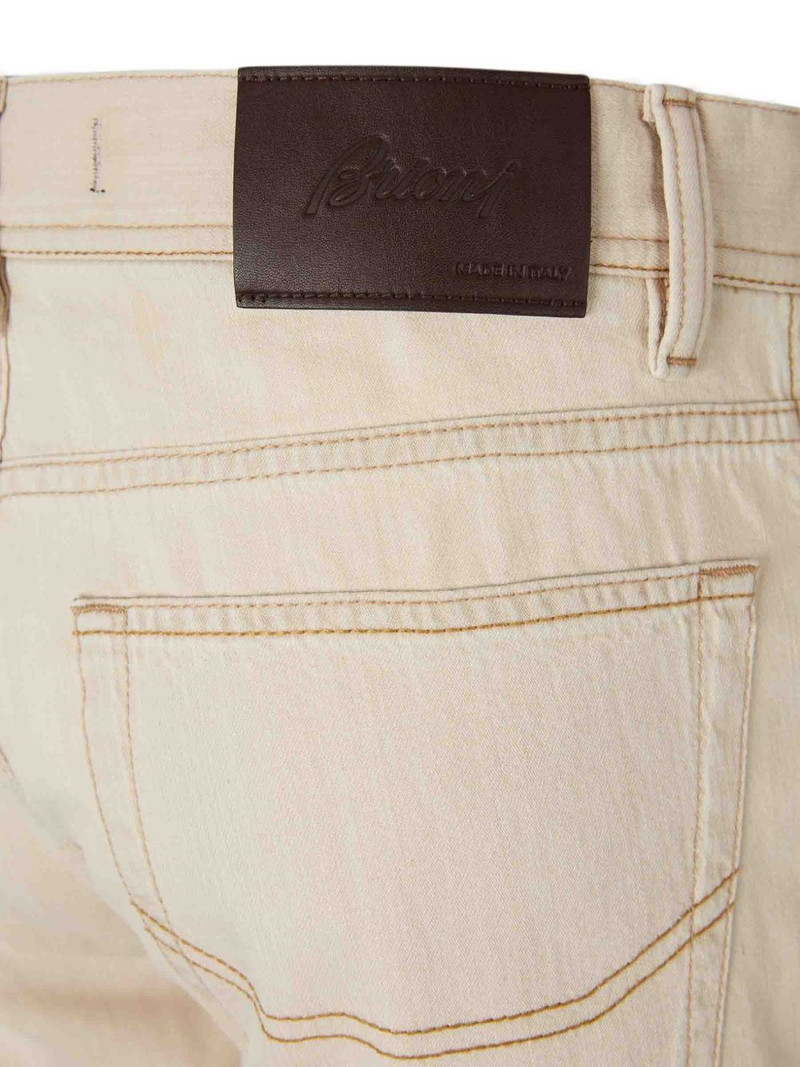 patch pocket straight-leg jeans 4