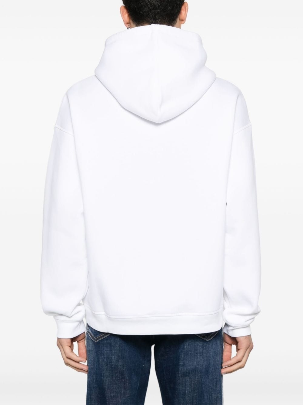 logo-print hoodie - 4