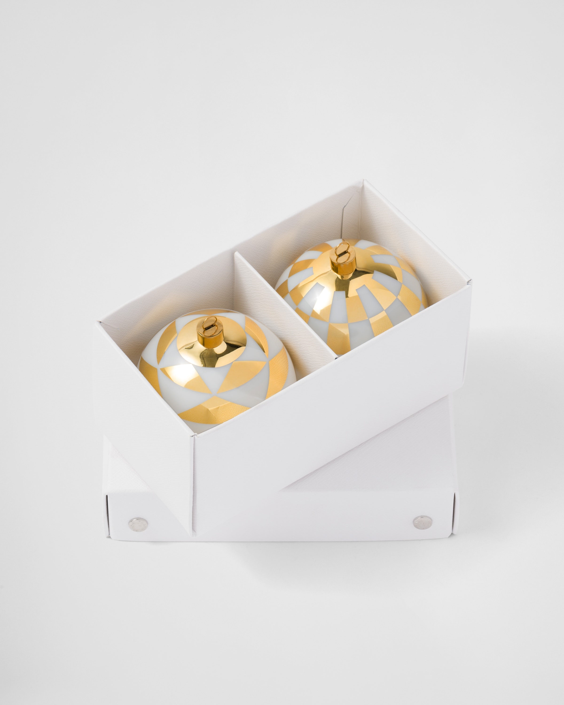 Glass Christmas ornament set - 4