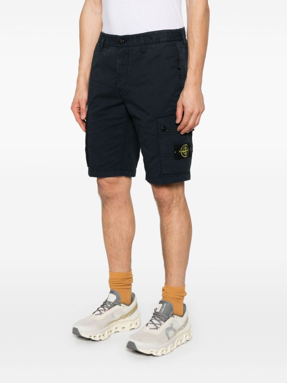 Compass-badge shorts - 3