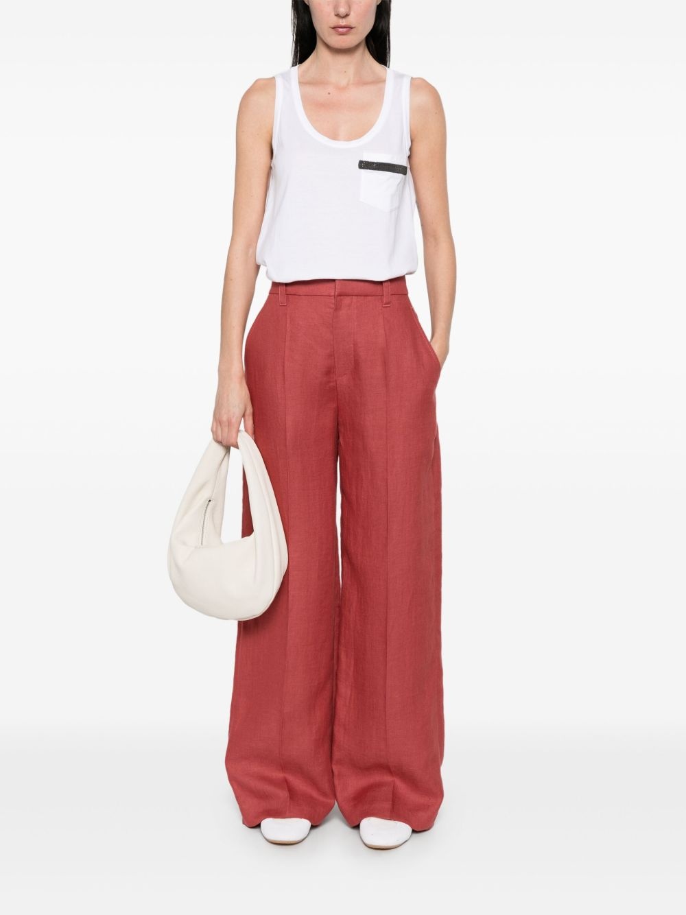 wide-leg trousers - 2