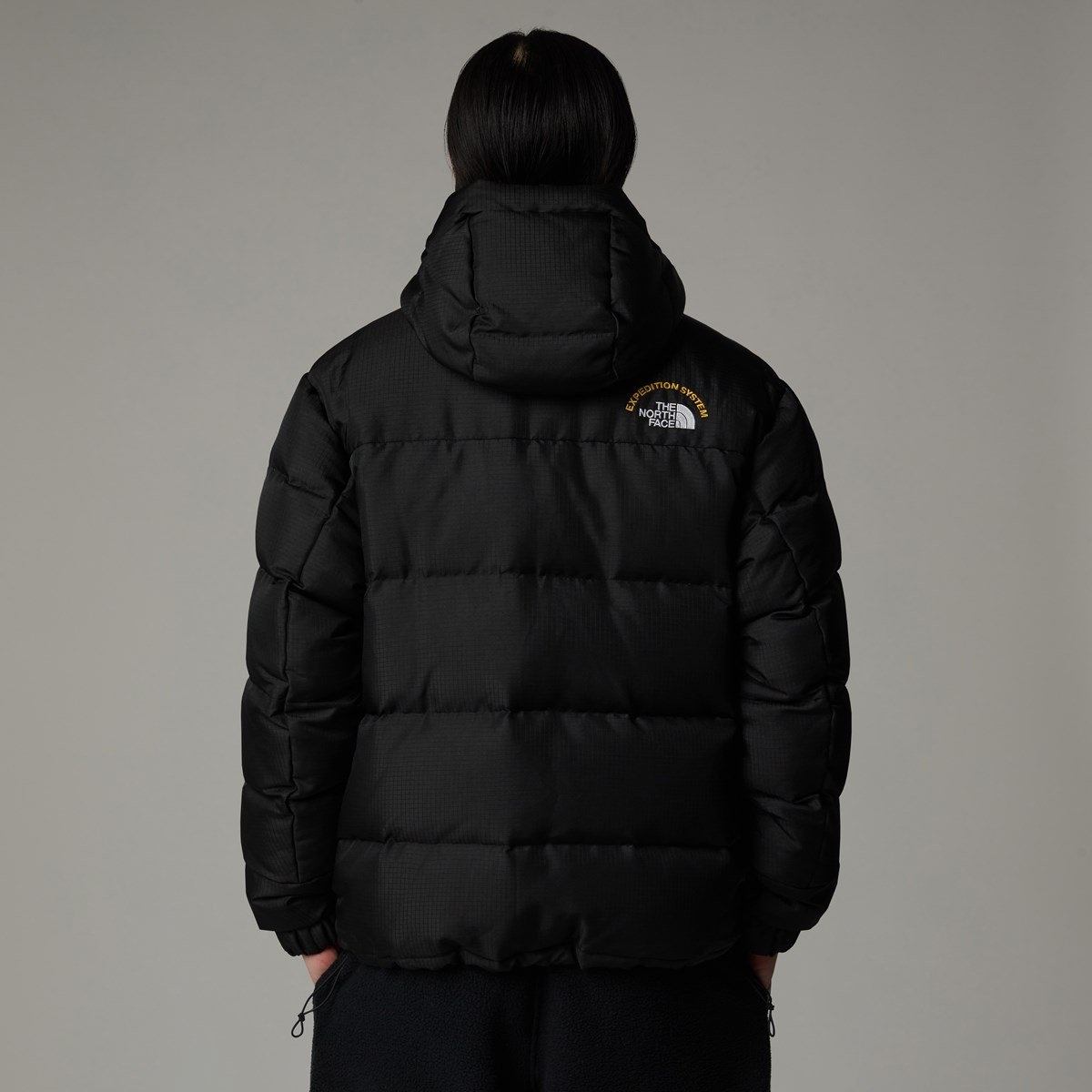 【THE NORTH FACE】M HMLYN 30 ANNIVERSARY RLX CREW CREAM Black HMLYN 30 Anniversary Down Jacket by The North Face on Sale