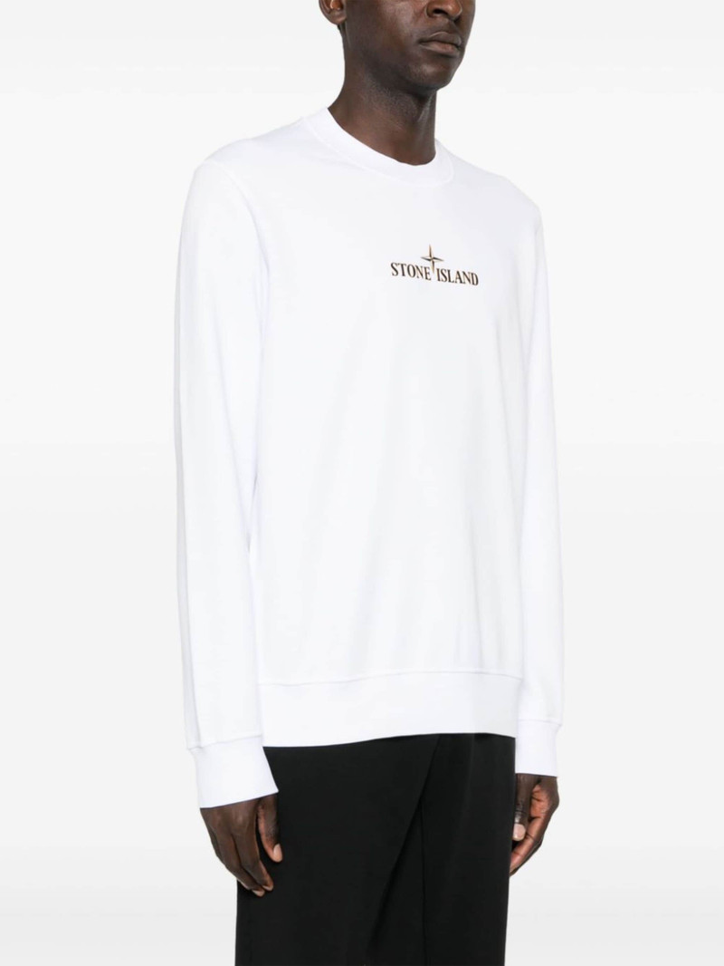 logo-print cotton sweatshirt 3