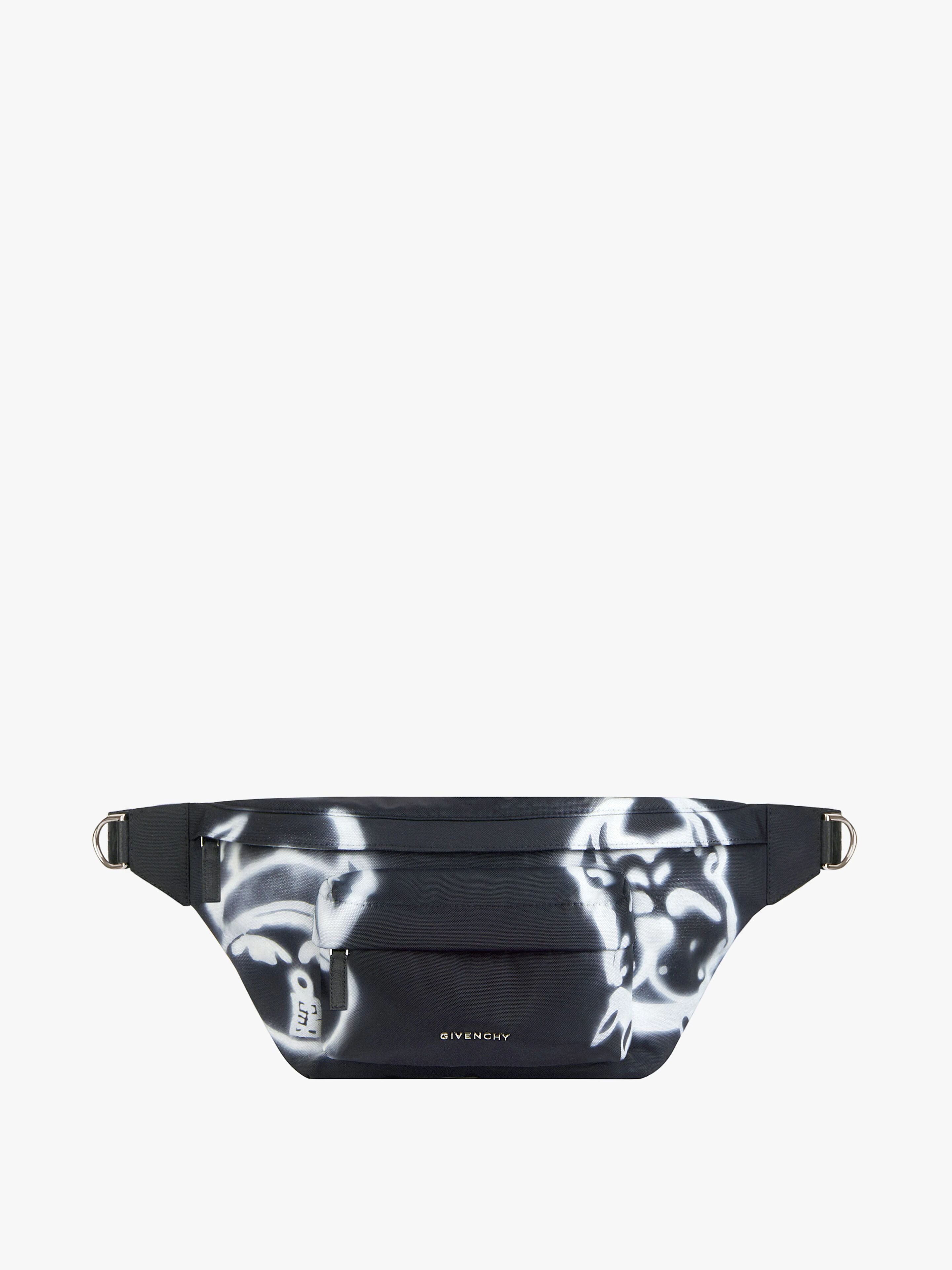 ESSENTIEL U BUM BAG WITH TAG EFFECT PRINTS - 1