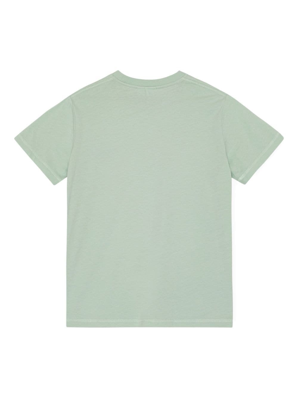 logo-print cotton T-shirt - 6