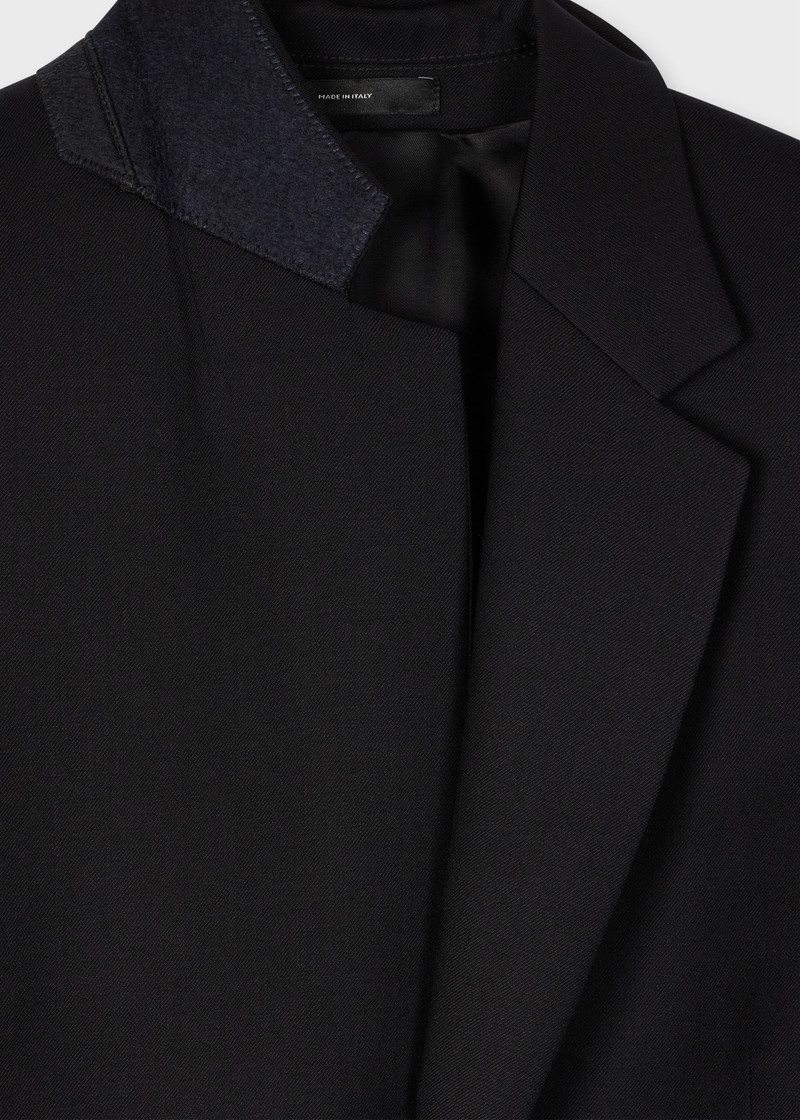 Paul Smith Women's A Suit To Travel In - Black Wool Two-Button Blazer outlook