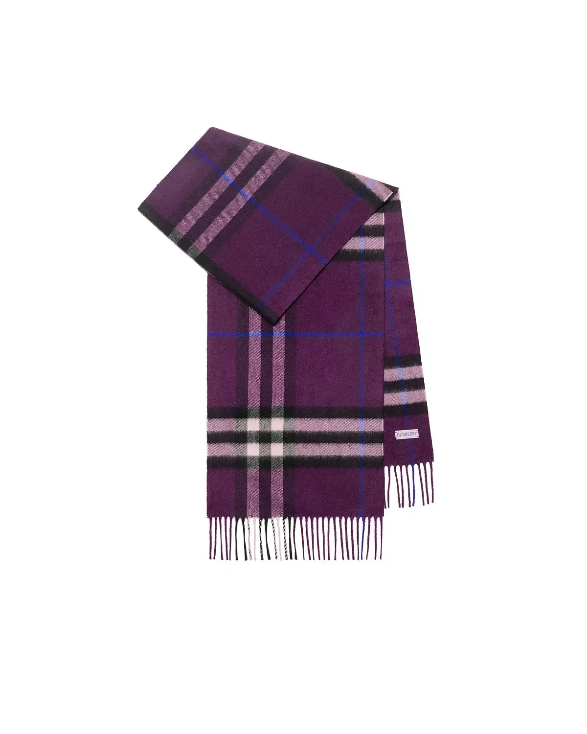 Check Cashmere Scarf - 1
