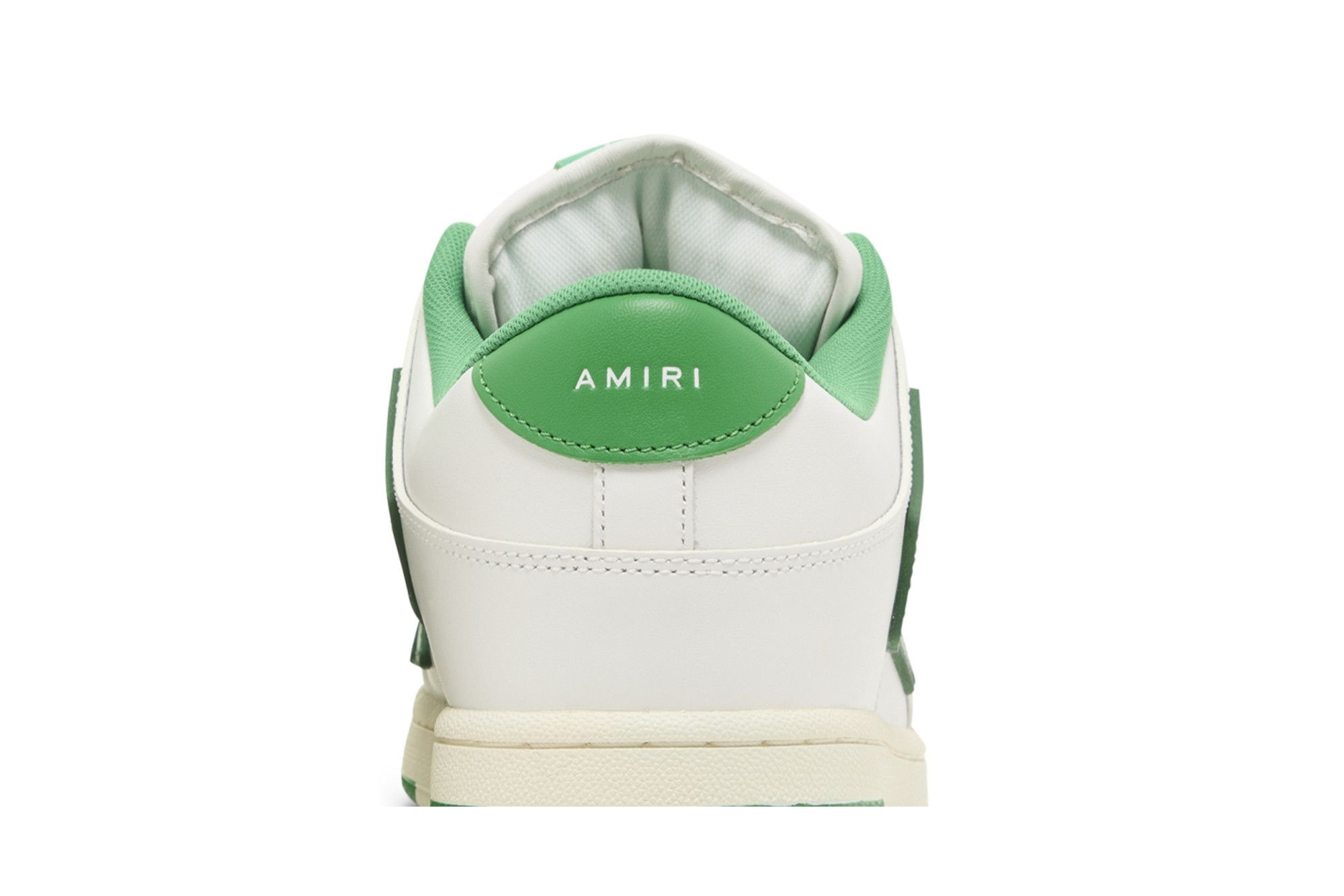 Amiri Skel Top Low 'White Green' - 7