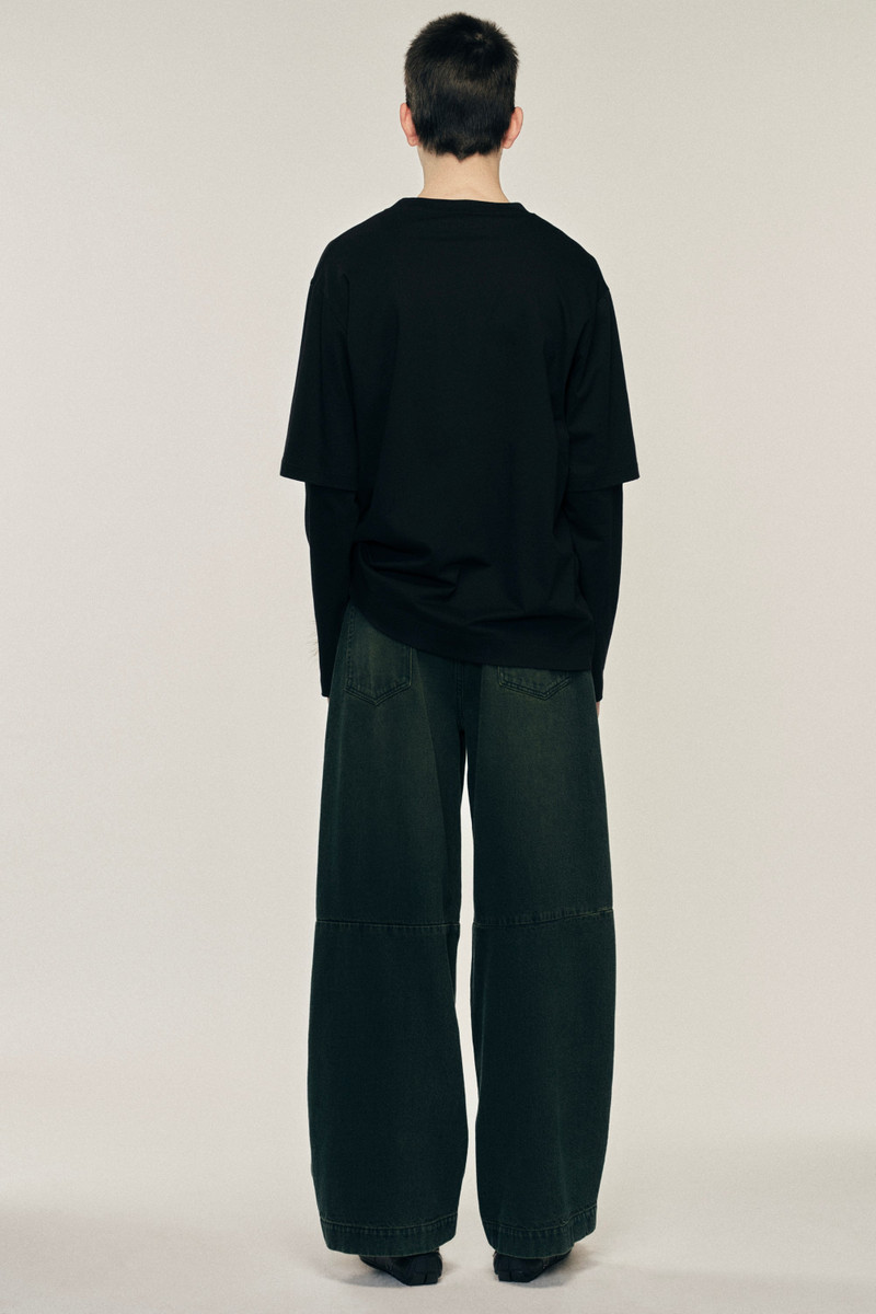 Wide Leg Puddle Jeans 3