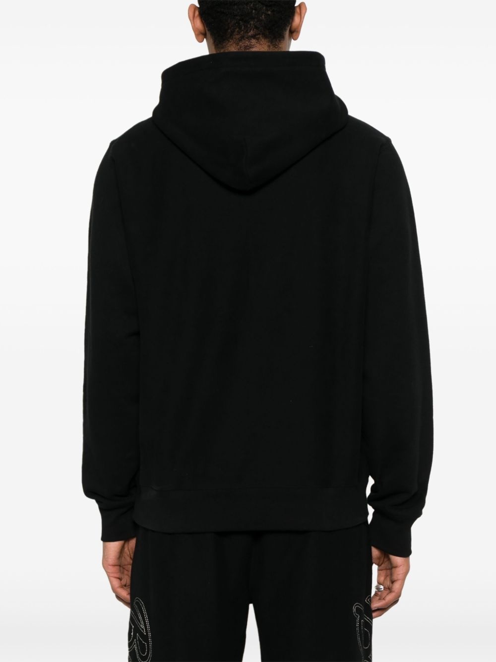 Script-logo hoodie - 4