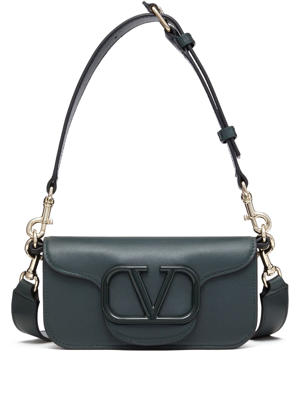 mini Locò leather shoulder bag - 1