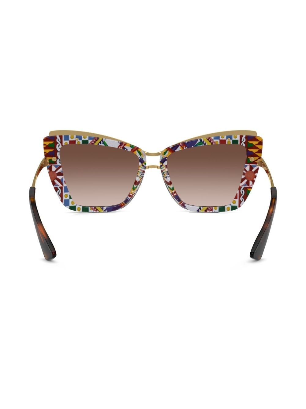 double-layer cat-eye sunglasses - 4