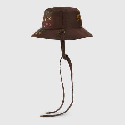 GUCCI Gucci 100 reversible bucket hat outlook