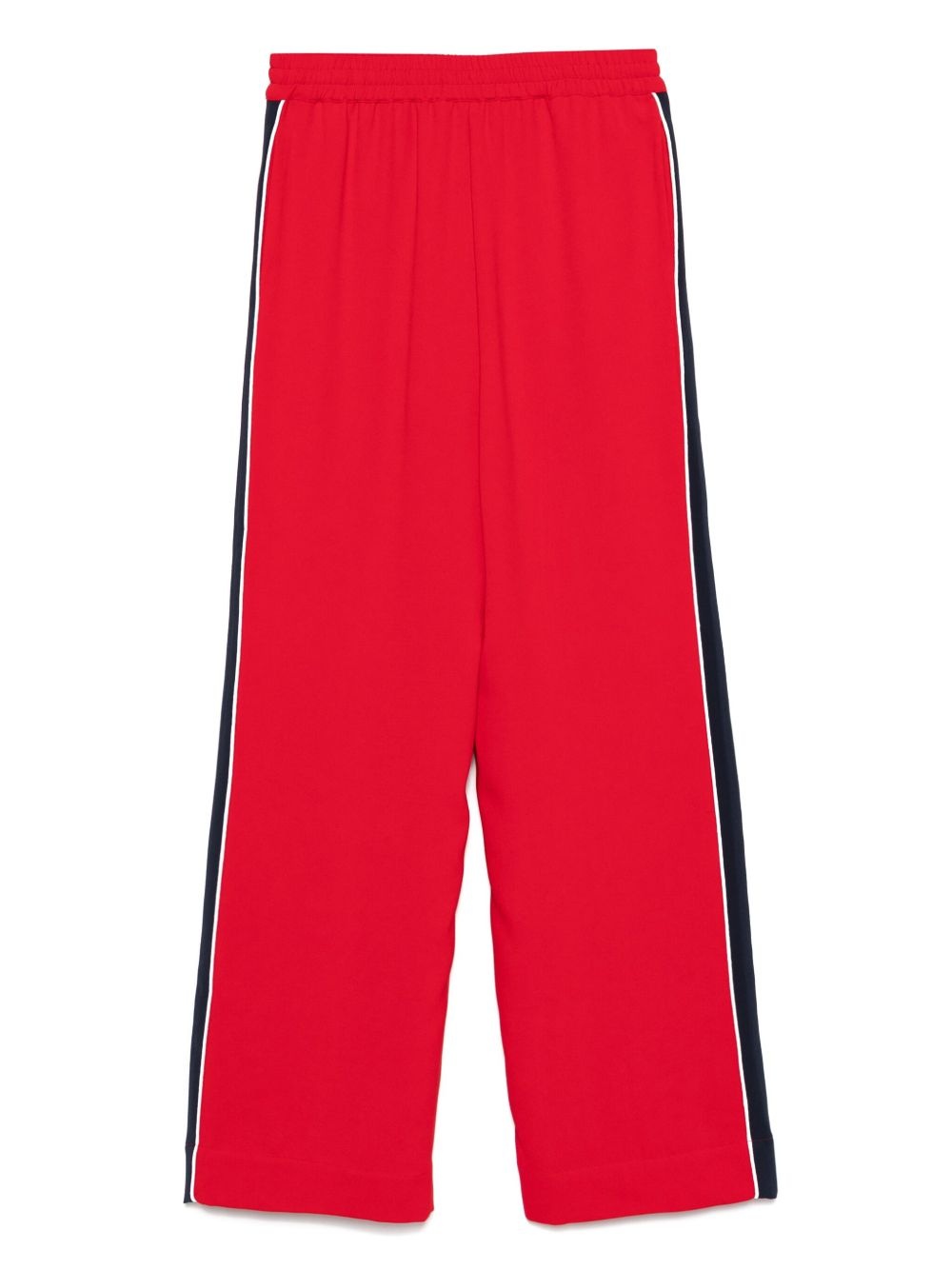 stripe-detailed trousers - 2