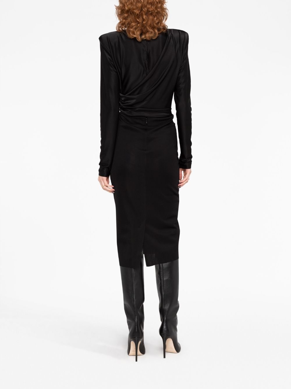 high-waisted midiskirt - 4