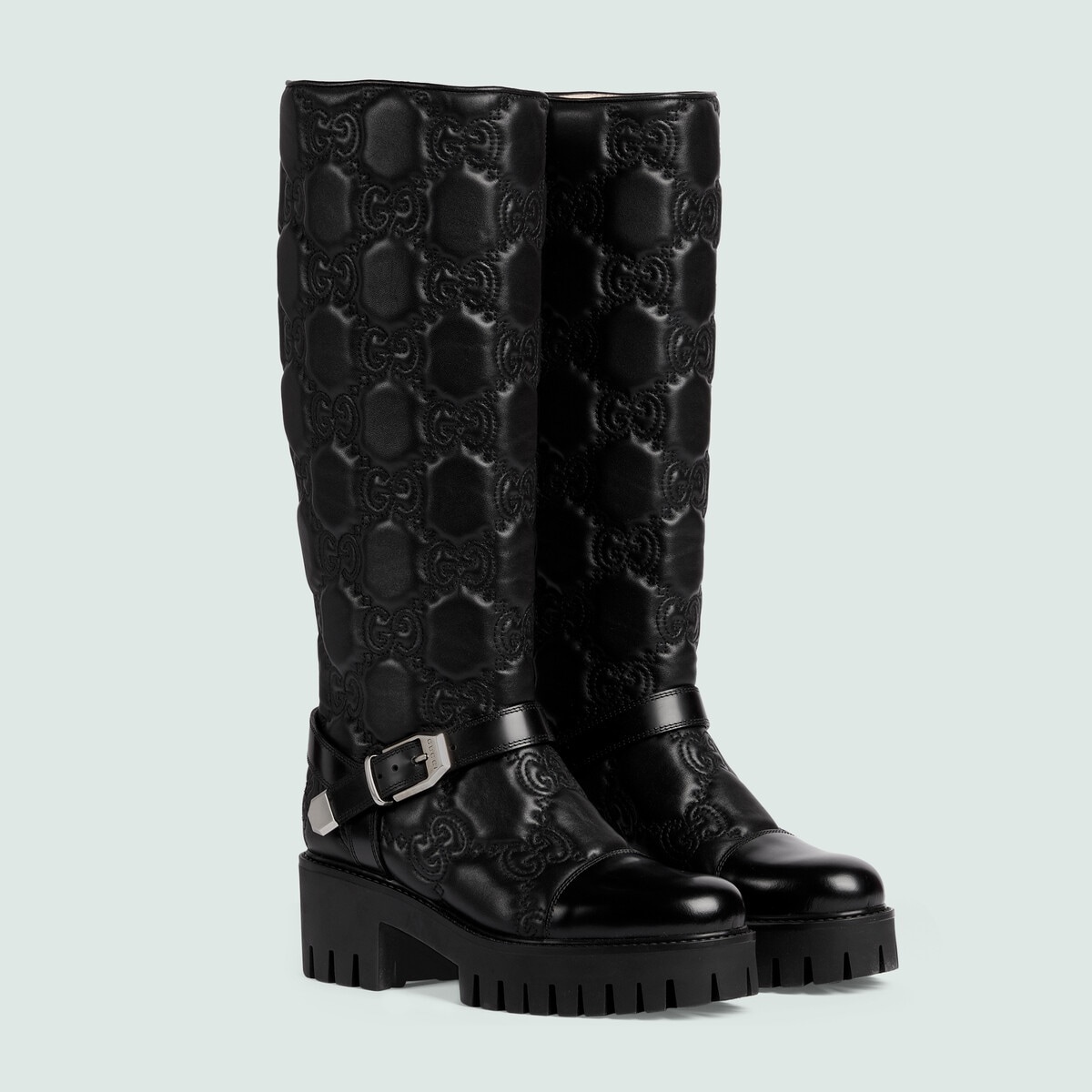 Women's GG quilted boot - 2