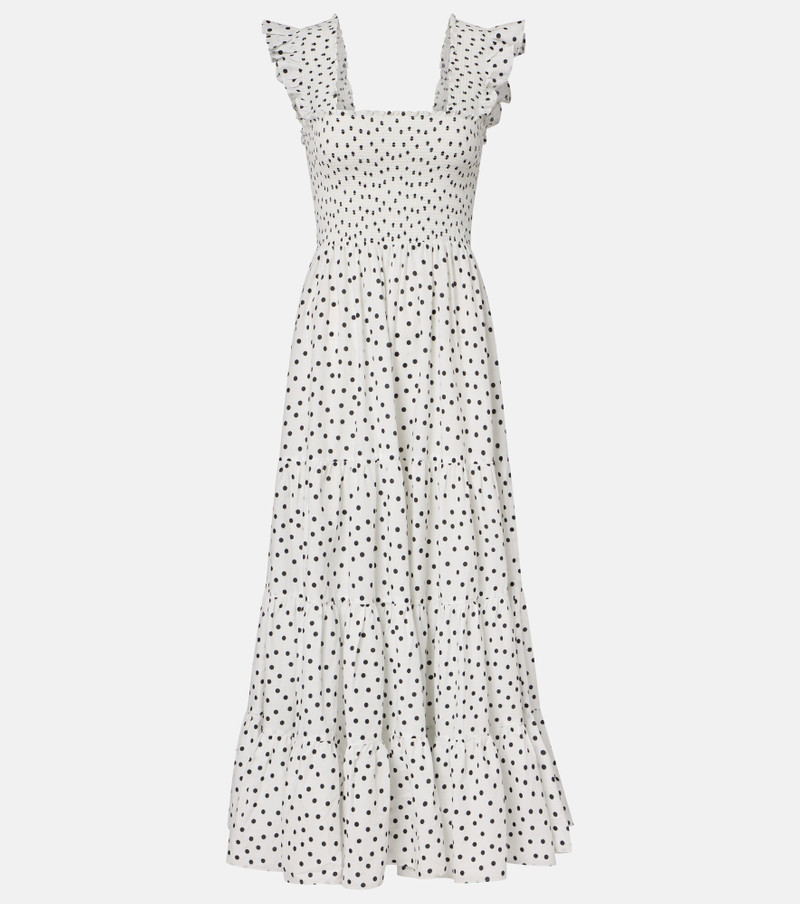 Kendall polka-dot cotton maxi dress 1
