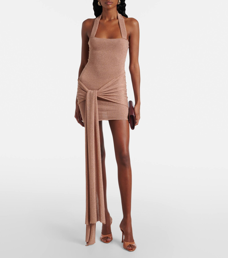 Amina Muaddi Alexa 95 patent leather mules outlook