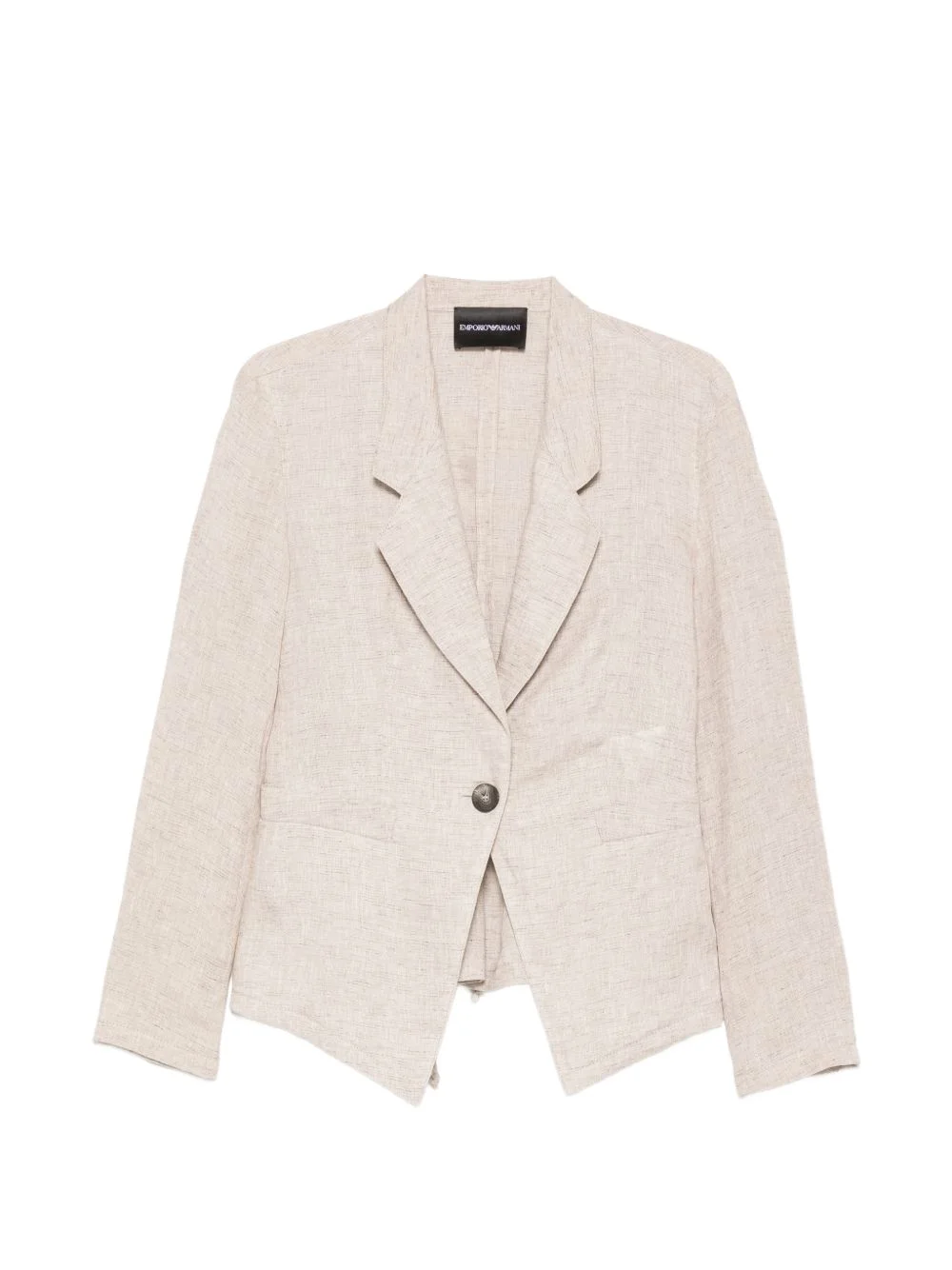 single-button blazer - 1