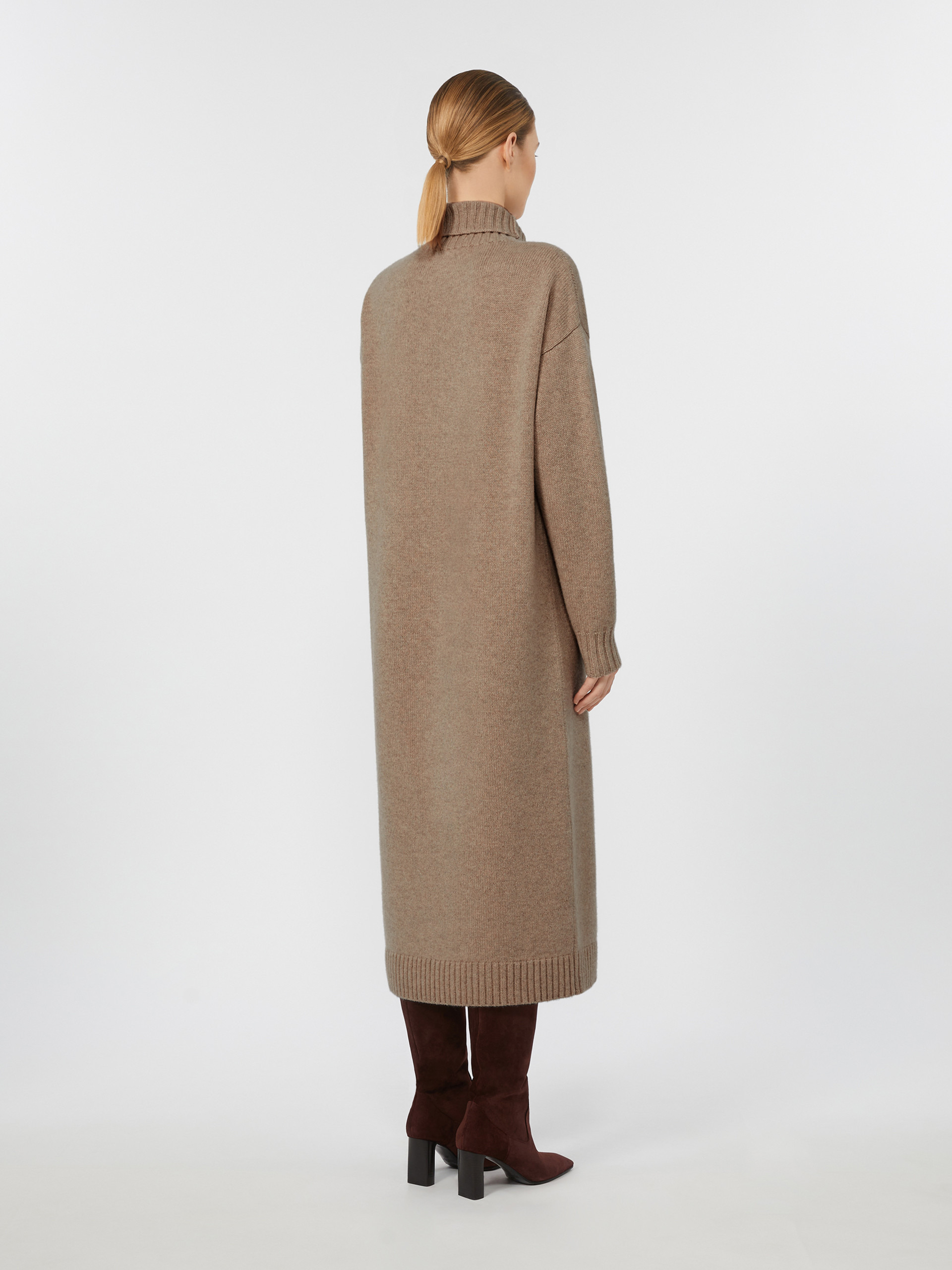 SUMMER Cashmere turtleneck dress - 4