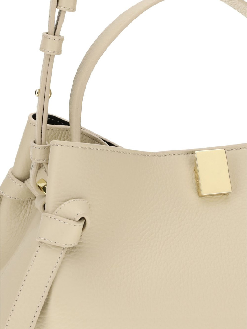 Gyoza pebble-leather tote bag 4