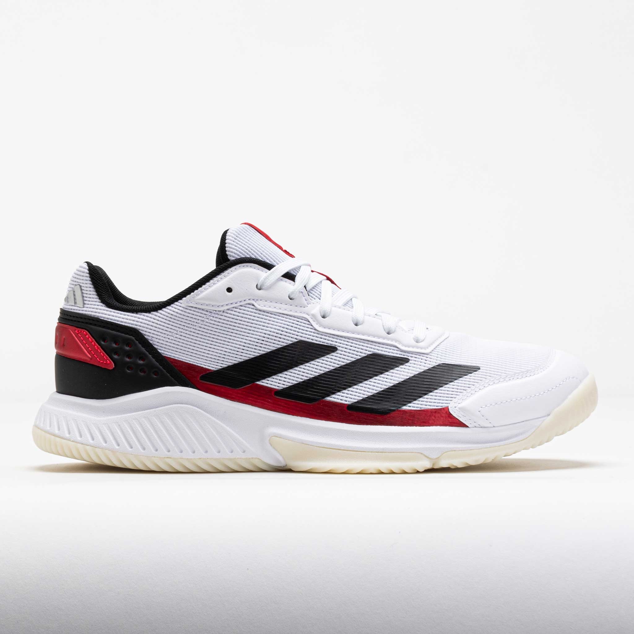 adidas CourtQuick Men's White/Black/Lucid Red - 1