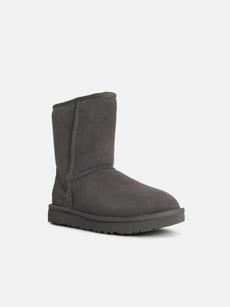 UGG 'CLASSIC SHORT II' GREY SUEDE BOOTS outlook