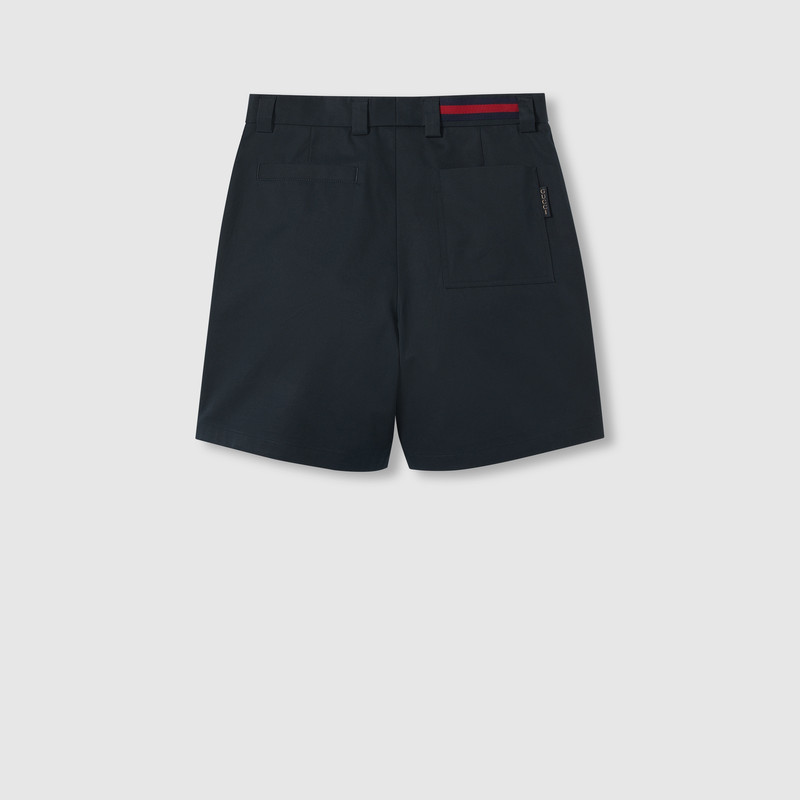 Double cotton twill short with Web 8