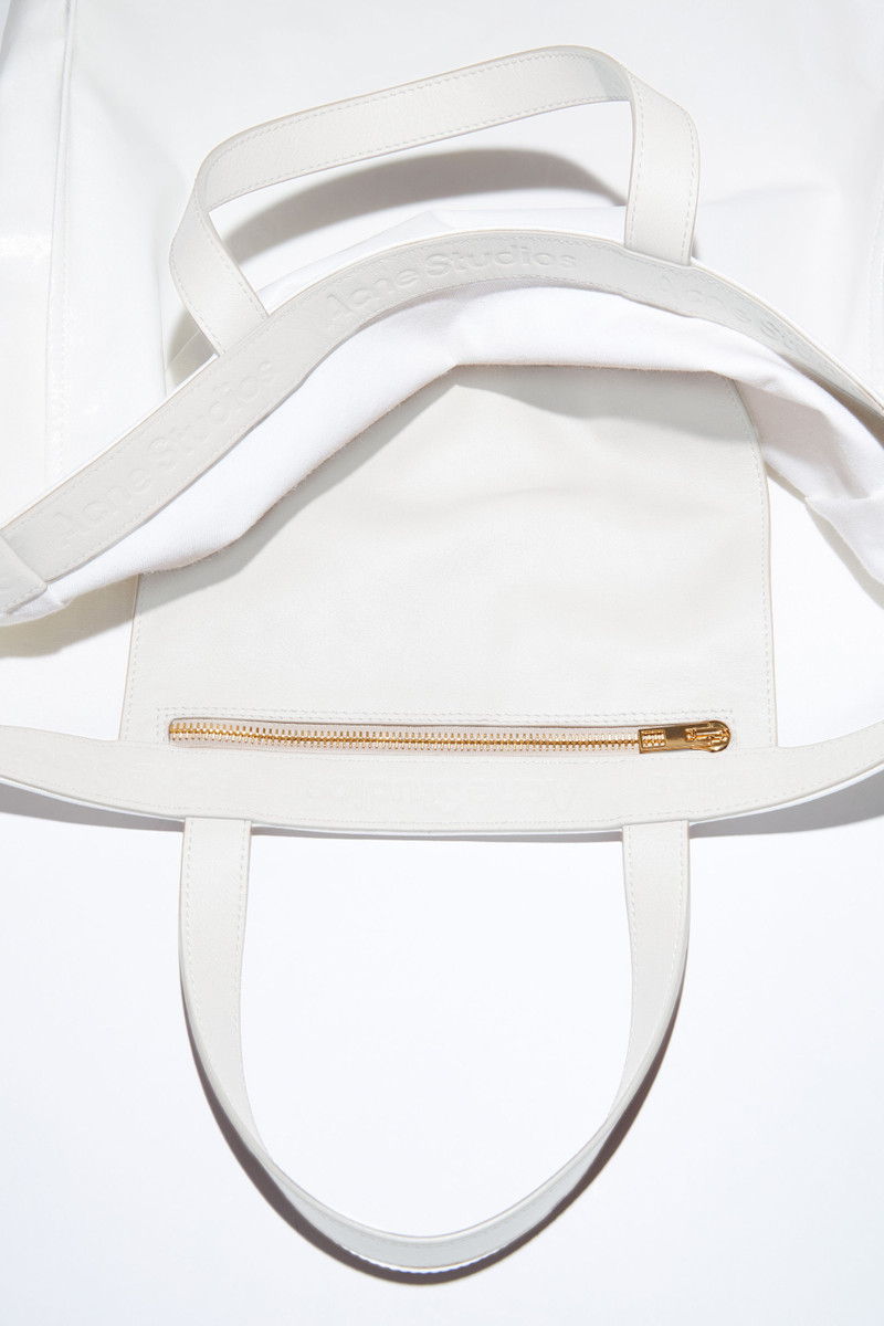Shiny tote bag - White 5