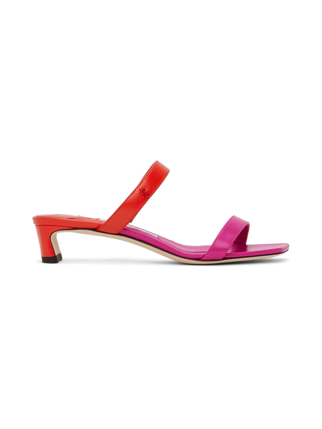 Pink & Red Kyda 35 Heeled Sandals - 1