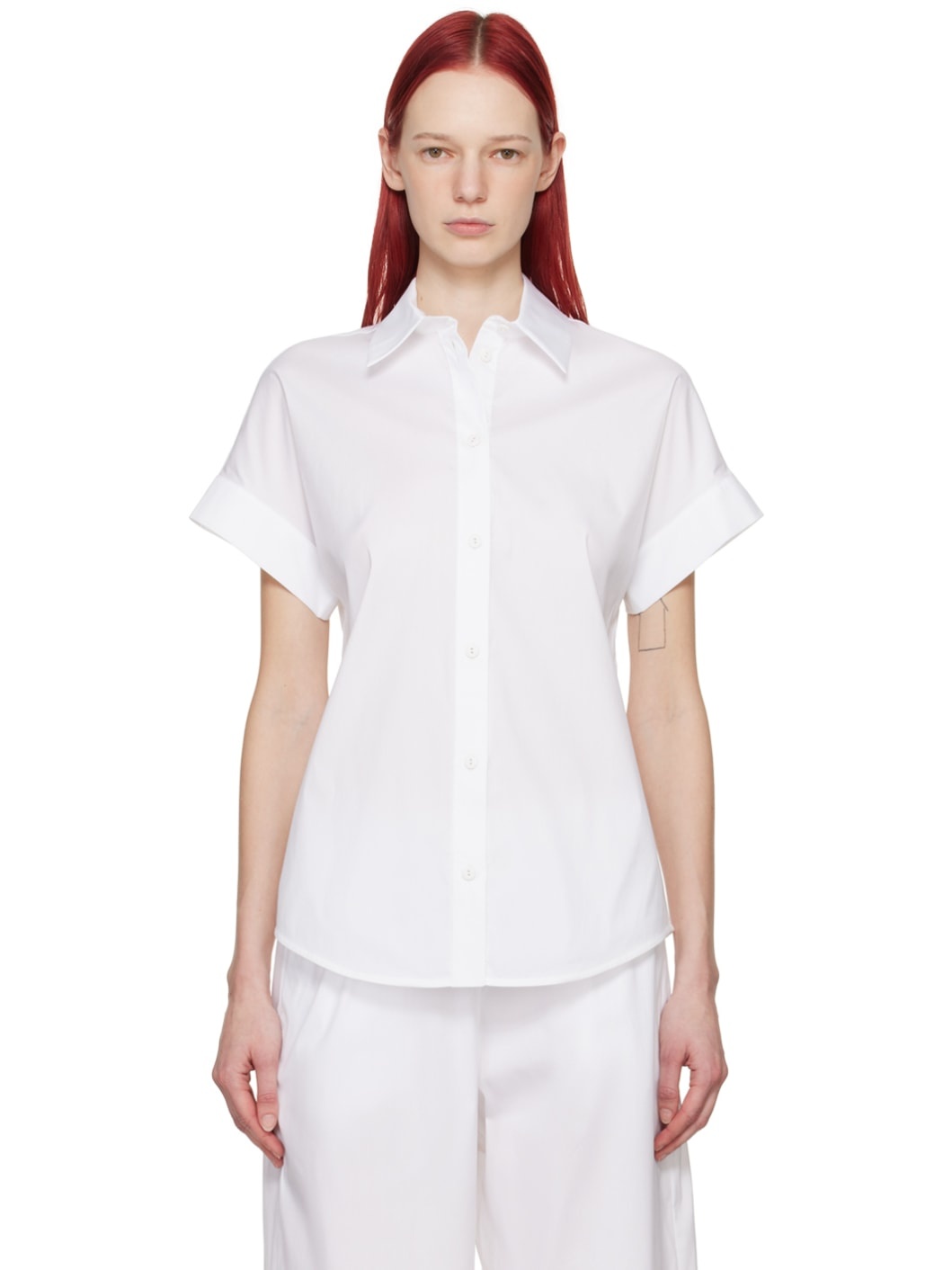 White Oriana Shirt - 1