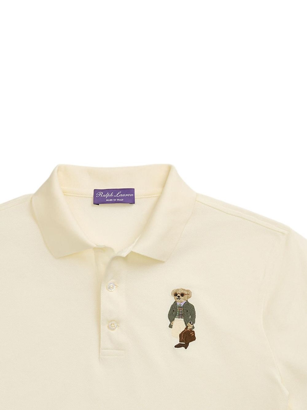Polo Bear-embroidery polo shirt - 2