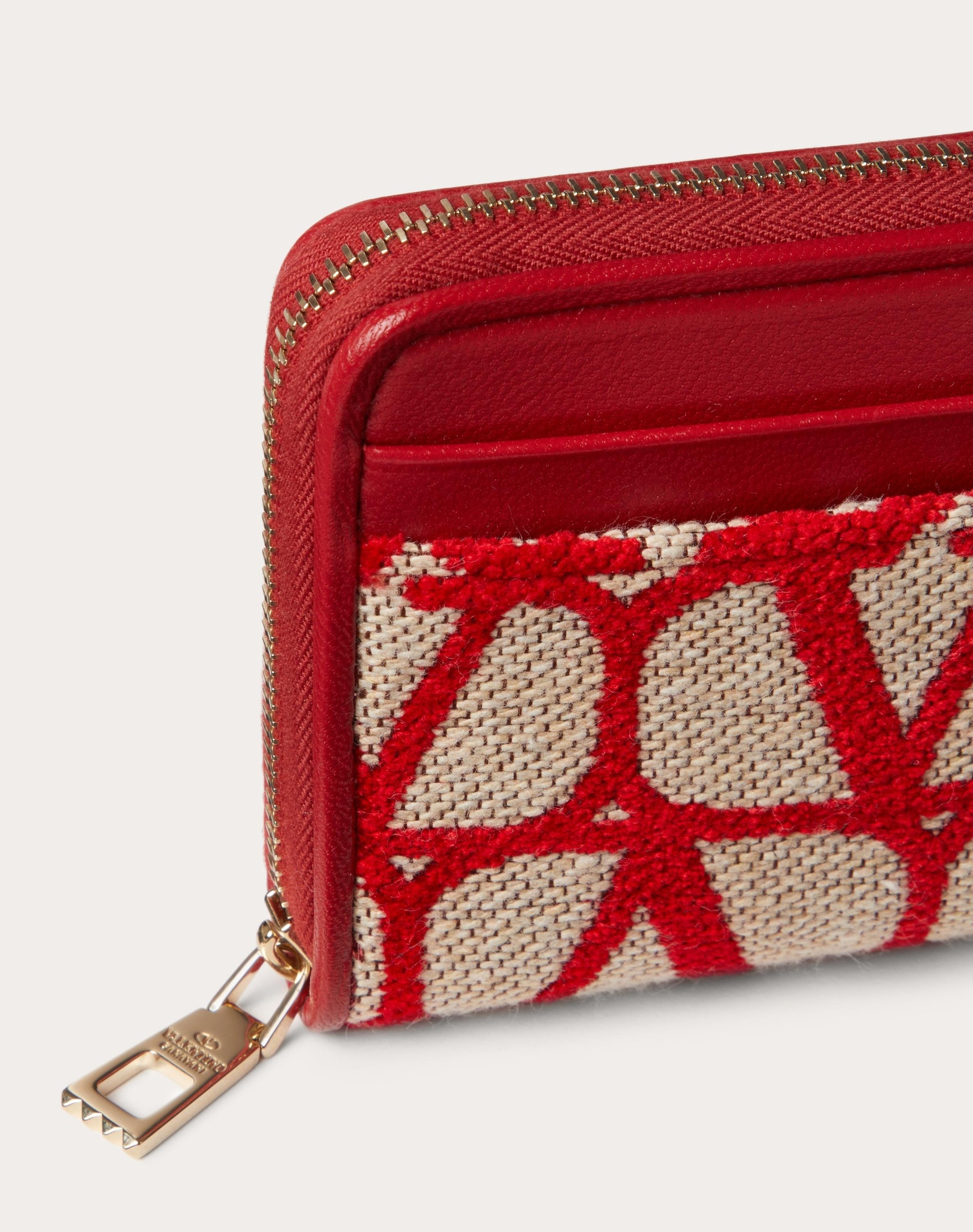 TOILE ICONOGRAPHE ZIPPER CARDHOLDER - 2