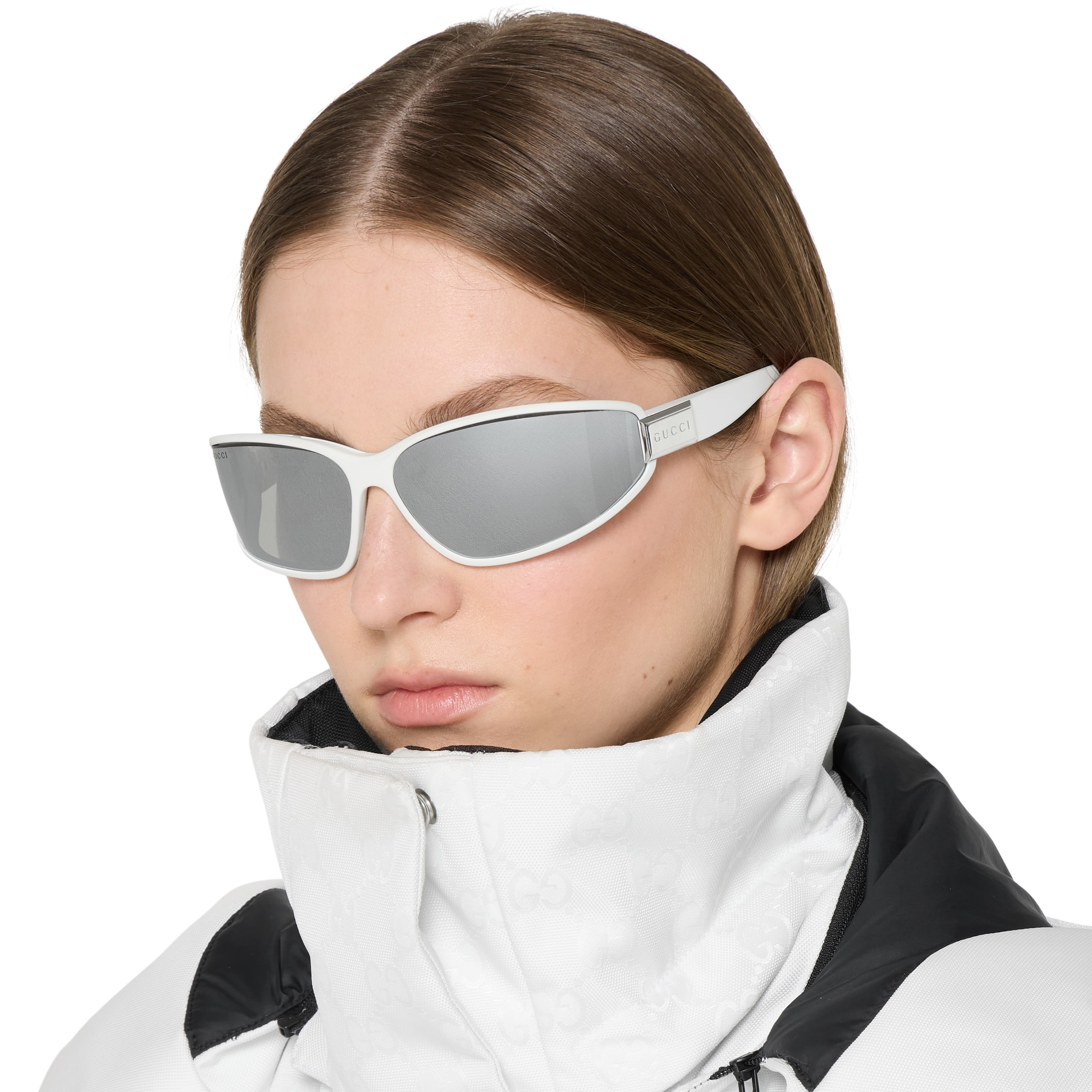 Rectangular frame sunglasses - 6