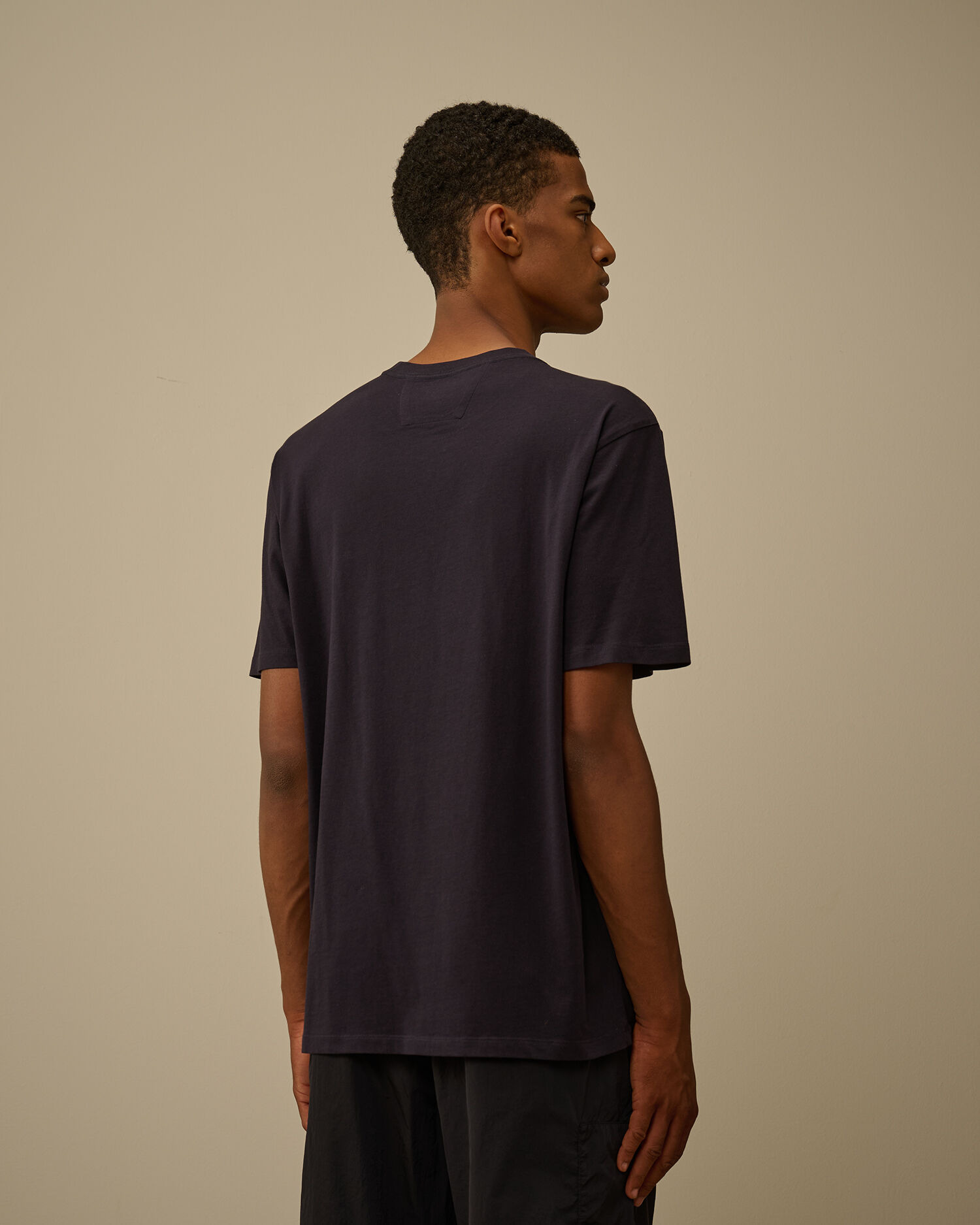 30/1 Jersey Short Sleeve Logo Patch T-Shirt - 4