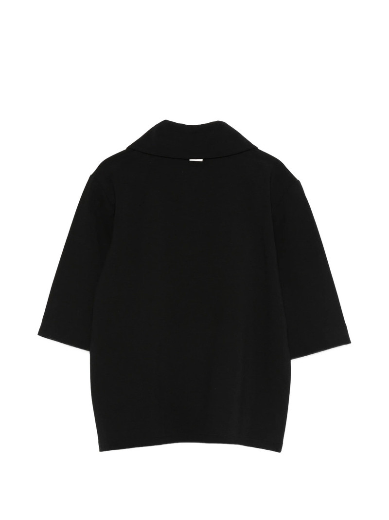AMI Paris Top Peplum Polo outlook