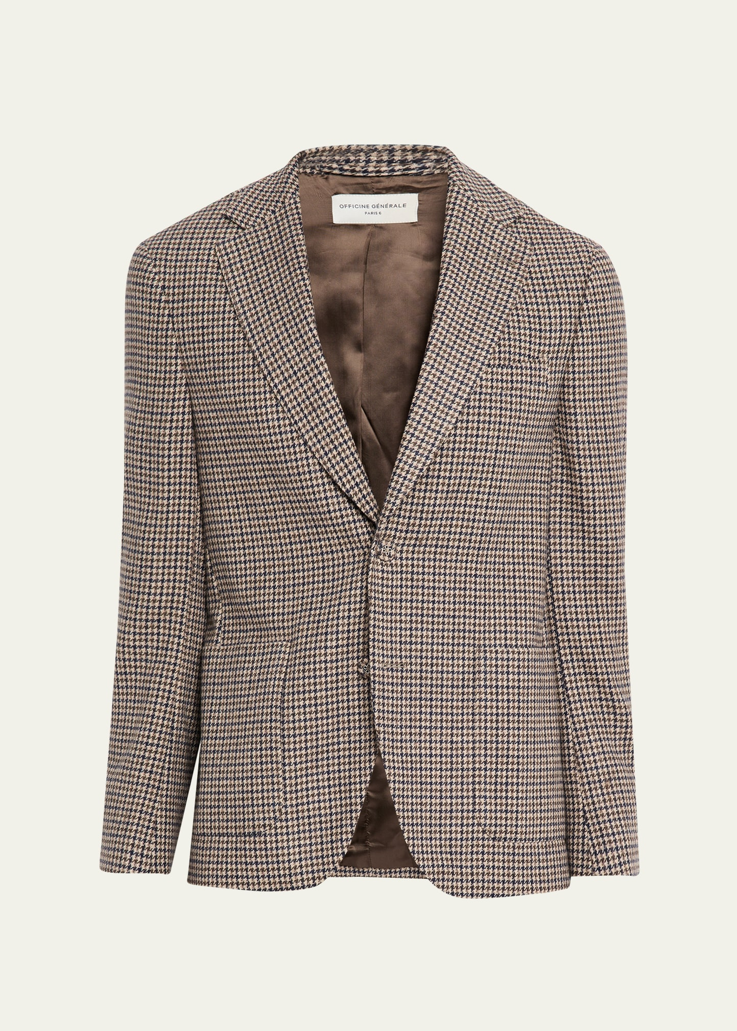 Men's Arthur Houndstooth Single-Breasted Sport Coat - 1
