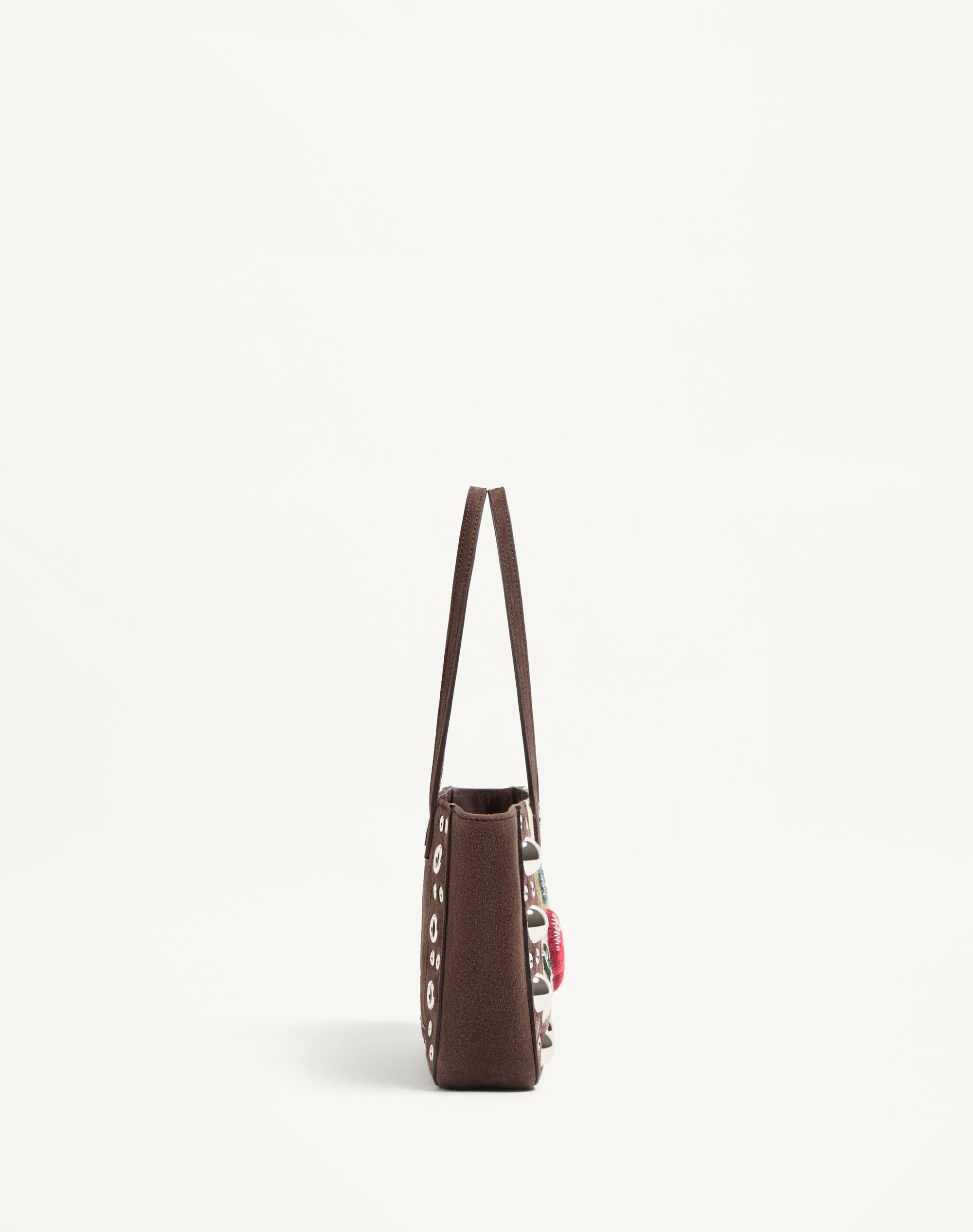 VALENTINO GARAVANI NELLCÔTE MINI EMBROIDERED SHOPPING BAG - 4