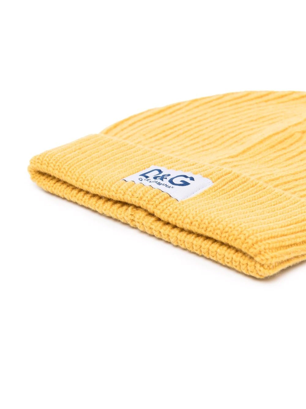 logo-patch wool beanie - 2