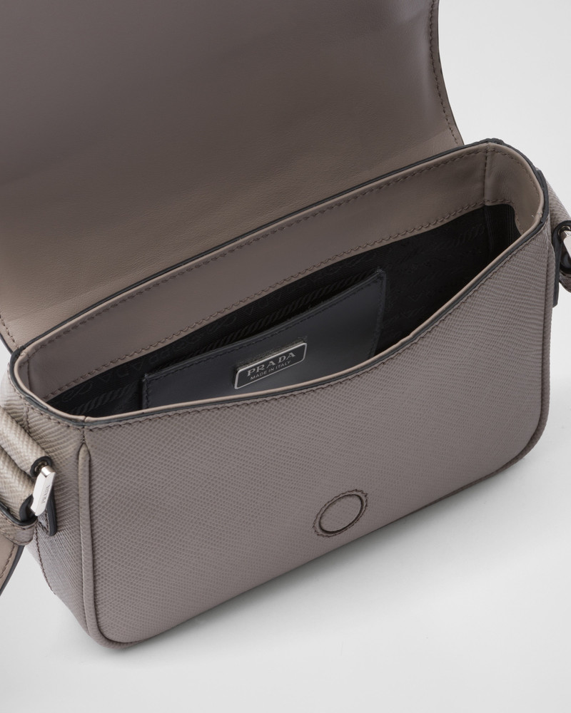 Saffiano leather shoulder bag 5