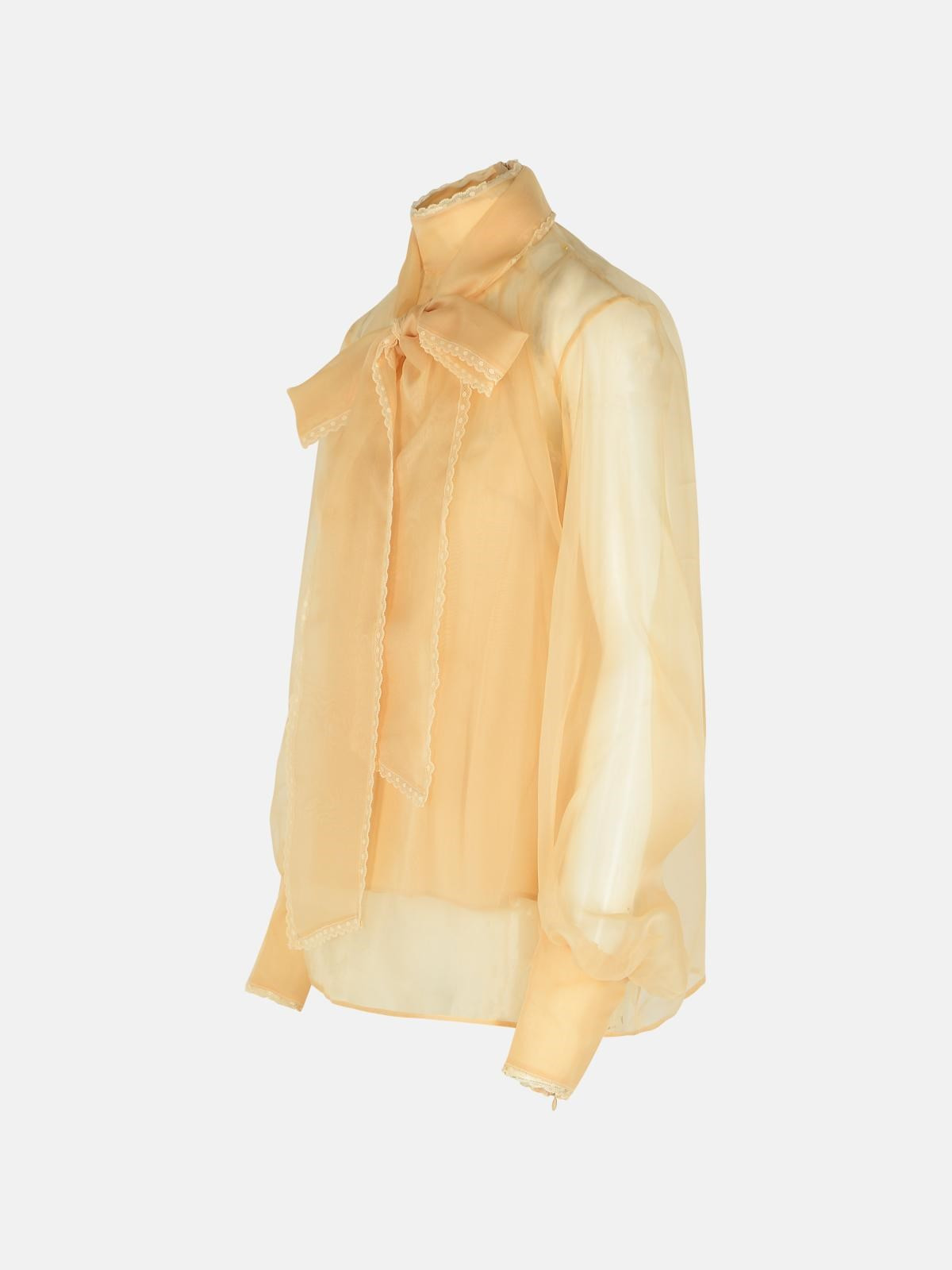 'MEMENTO' BLOUSE IN 'SEPIA' ORGANZA - 2