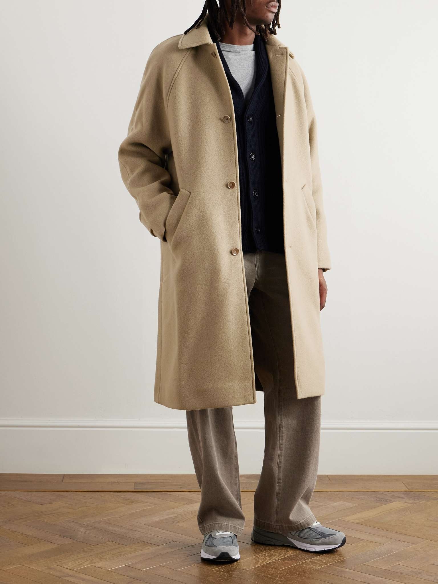 Cyrus Wool-Blend Felt Coat - 2