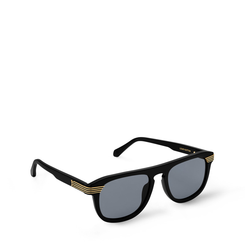 LV Slide Round Square Sunglasses 1