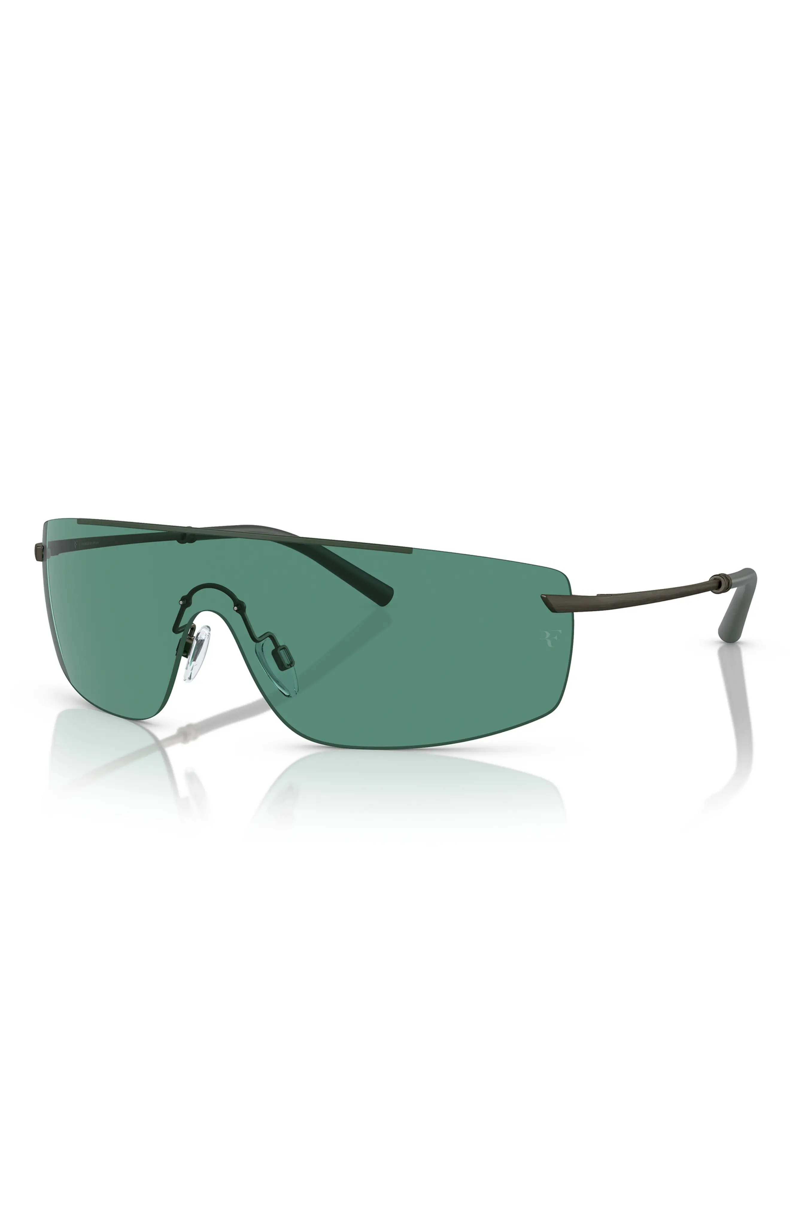 Roger Federer 138mm Rimless Shield Sunglasses - 2