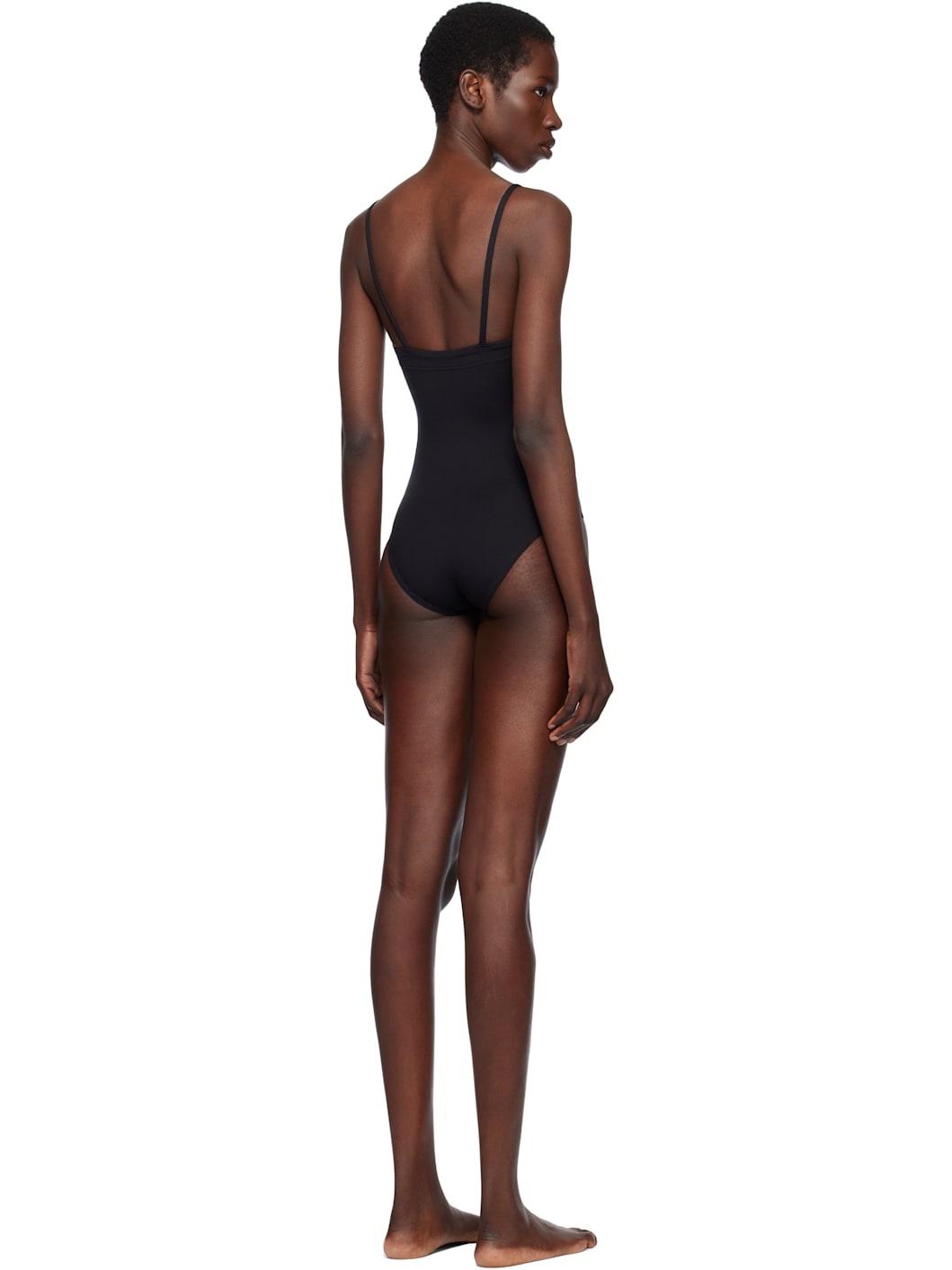 Black Aquarelle Swimsuit - 3