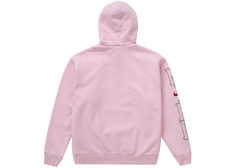 Supreme Supreme Nike Hooded Sweatshirt Light Pink outlook